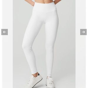 ALO WHITE AIRBRUSH LEGGING